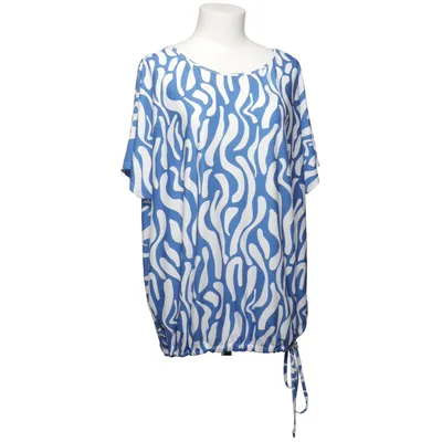 Topp (Blå, Vit) från Oui Elastan, Polyester