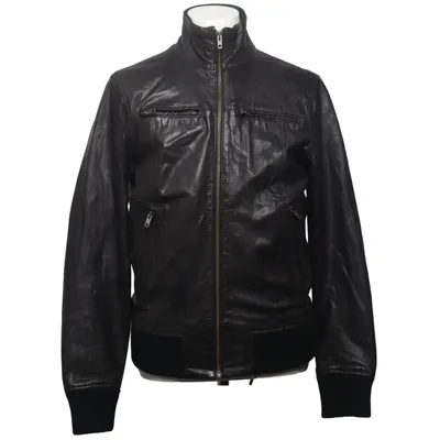 Læderjakke (Grå) fra Jack & Jones Jeans Intelligence Polyester