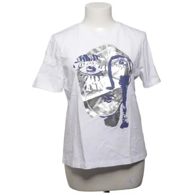 T-shirt (Vit, Blå, Silverfärgad) från Zara