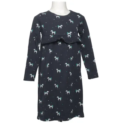 Jurk (Blauw, Meerkleurig) van Milla Star Katoen, Elastaan, Modal