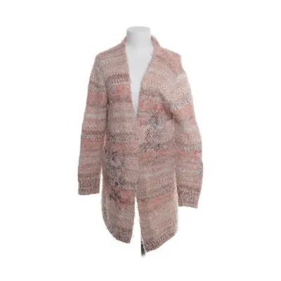 Cardigan (Pink, Beige, White) from Cream Acrylic, Cotton, Polyester