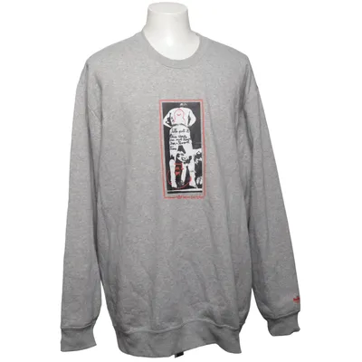 Sweatshirt (Gray) from Adidas Skateboarding Cotton, Recycled polyester