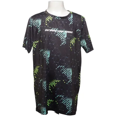 T-shirt (Black, Green, Multicolored) from Coccodrillo Elastane, Polyester