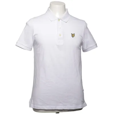 Pikétröja (Vit) från Lyle & Scott Elastan, Ekologisk bomull