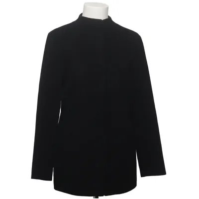 Manteau (Noir) de Private Label Acétate, Cupro, Laine