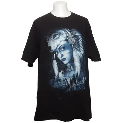 T-shirt (Noir) de Rock Chang Coton