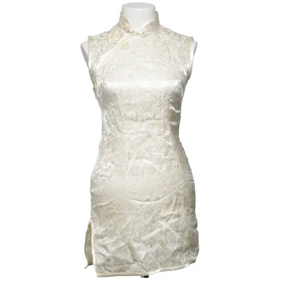 Cheongsam (Weiß) von Whitby Viskose