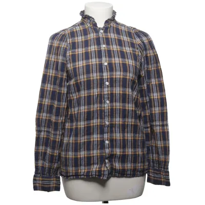 Blouse (Blue, White, Yellow) from Ba&sh Cotton