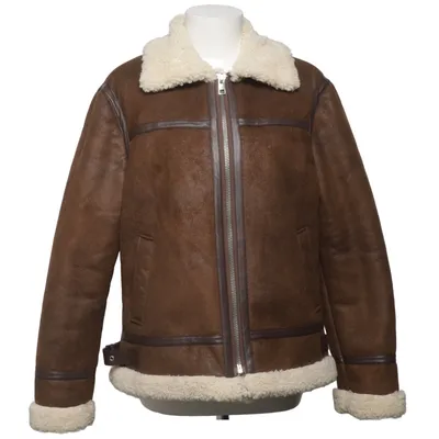 Shearling jacket (Brown, Beige) from Livelo Polyester, Polyurethane, Viscose