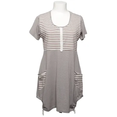 Jurk (Grijs, Wit) van Cozzi Elastaan, Polyester, Viscose