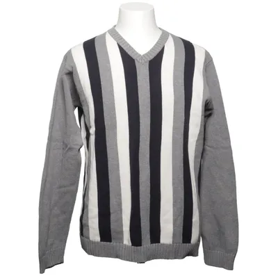 Pullover (Grå, Sort, Hvid) fra Steel Bomuld