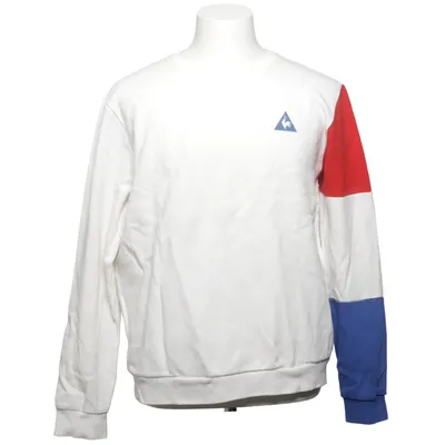 Sweatshirt (Blanc, Multicolore) de Le Coq Sportif Coton, Polyester
