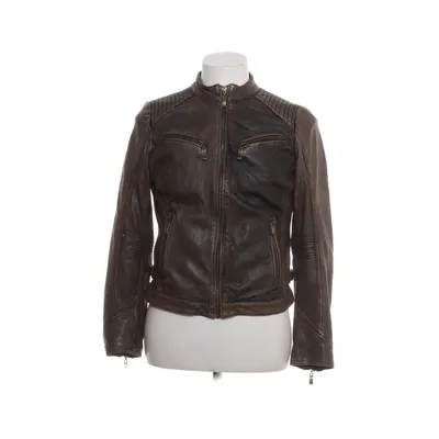 Veste en cuir (Marron) de Ricano Polyester, Cuir
