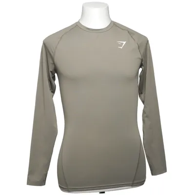 Trainingstop (Bruin) van Gymshark Elastaan, Gerecycled polyester