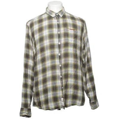 Flannel skjorte (Grøn, Blå, Flerfarvet) fra Lindbergh Bomuld
