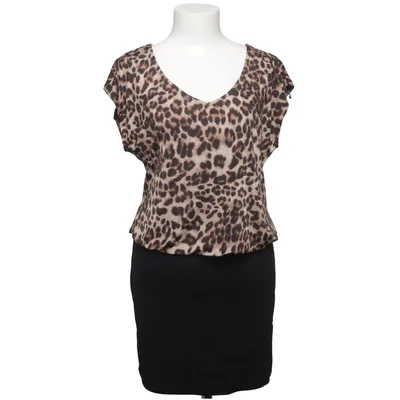 Dress (Black, Beige) from Truly Mine Elastane, Polyester, Viscose