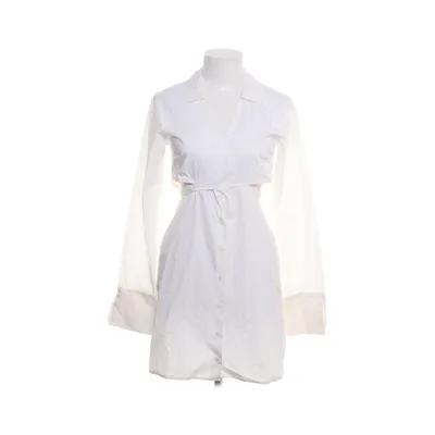 Skjortekjole (Hvid) fra Divided by H&M Bomuld