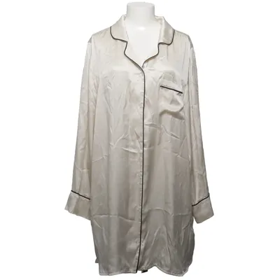 Pajama shirt (White) from H&M Silk
