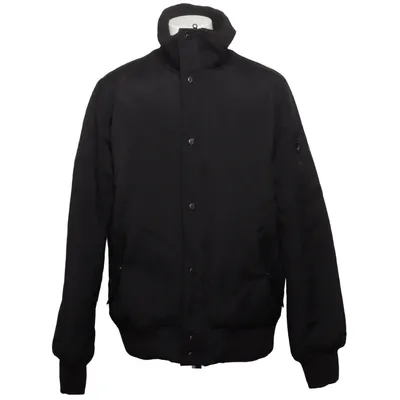 Down jacket (Black) from Boomerang Cotton, Down, Feather, Polyamide