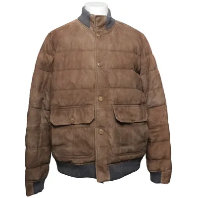Bomberjakke (M29) fra SØR Acetat, Læder, Nylon, Polyester