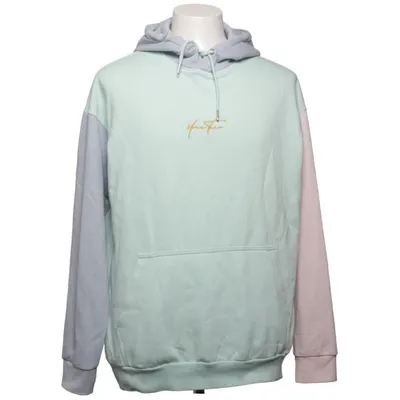 Huvtröja (Grön, Blå, Rosa) från Yourturn Polyester, Återvunnen bomull