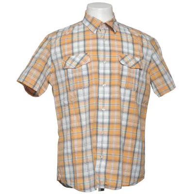 Chemise à manches courtes (Jaune, Bleu, Blanc) de East West Coton