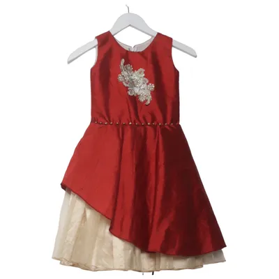 Jurk (Rood, Beige) van Stanwell's Kids
