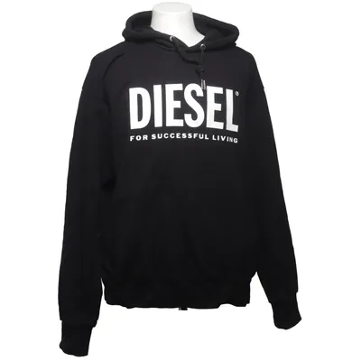 Hoodie (Black) from Diesel Cotton