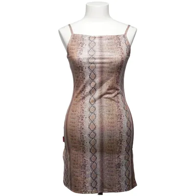 Kjole (Brun) fra Lace Elastan, Polyester