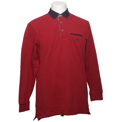 Rugby shirt (Rood) van Babista Katoen