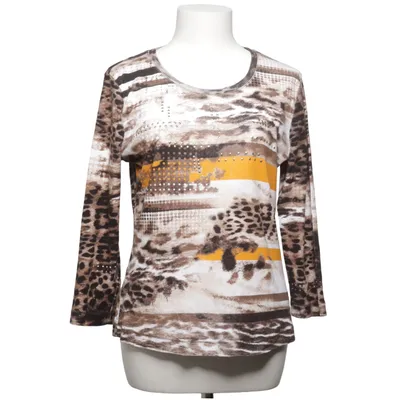 Langarmshirt (Braun, Weiß, Gelb) von Gerry Weber Edition