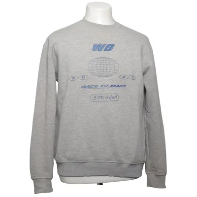 Sweatshirt (Grå) fra Woodbird Bomuld, Polyester