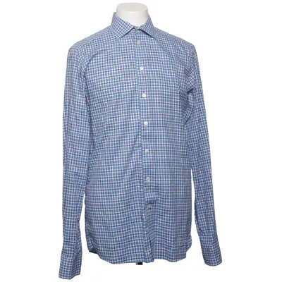 Chemise (Bleu, Blanc) de Eton Coton