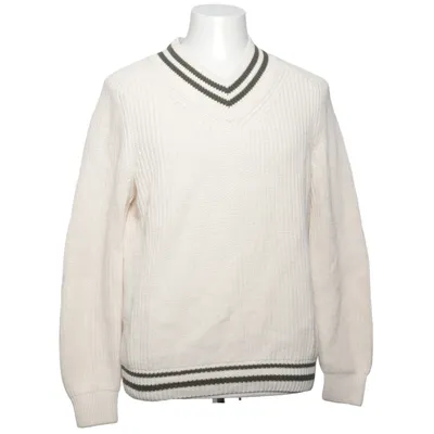 Sweater (Hvid, Grøn) fra East West Akryl, Bomuld