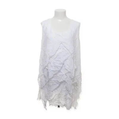 Débardeur (Blanc) de Tredy Élasthane, Soie, Viscose