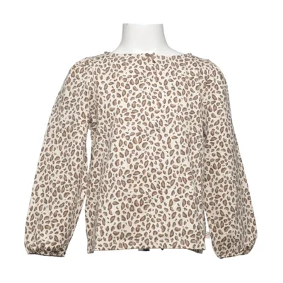 Langarmshirt (Beige, Braun) von Konges Sløjd Bio-Baumwolle