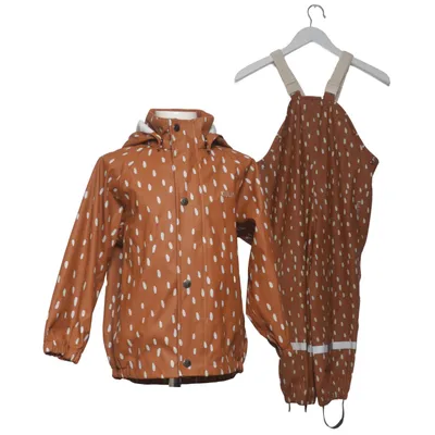Regntøj (Brun, Hvid) fra Kuling Polyester, Polyurethan