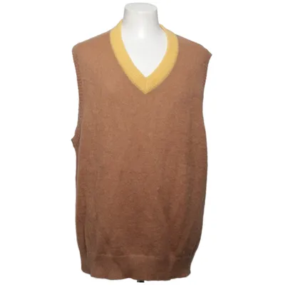 Pull sans manches (Marron, Jaune) de Highsnobiety Laine d'alpaga, Polyamide