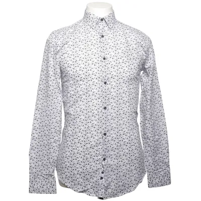 Skjorta (Vit, Svart) från Zara Bomull, Polyester