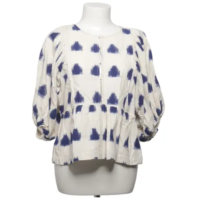 Blus (Blå, Vit) från By-Bar Amsterdam Bomull