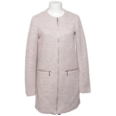 Coat (Beige, Multicolored) from Jacqueline de Yong Cotton, Polyester, Viscose