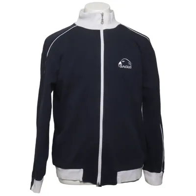 Sports jacket (Blue, White) from Eagle Cotton, Polyester