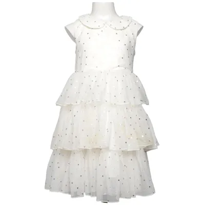 Bloemenmeisjes jurk (Wit, Meerkleurig) van H&M Polyester