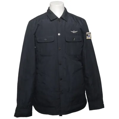 Letvægtsjakke (Blå) fra Aeronautica Militare Polyester