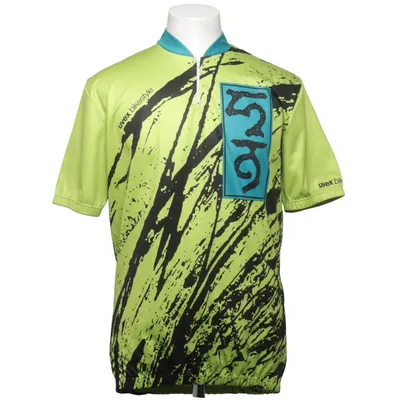 Cykeltröja (Gul, Svart, Blå) från Uvex Polyester