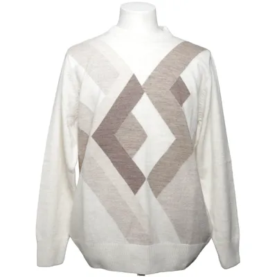 Sweater (Hvid, Beige, Brun) fra Devier Akryl, Uld