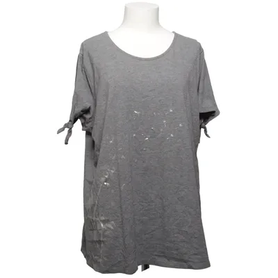 T-shirt (Gris) de Rainbow Coton, Élasthane, Viscose