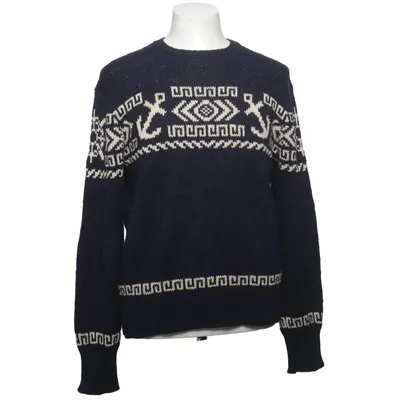 Sweater (Blue, White) from Polo Ralph Lauren Cotton, Linen