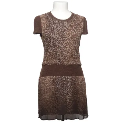 Robe (Marron, Multicolore) de Trussardi Jeans Mohair, Polyamide, Laine