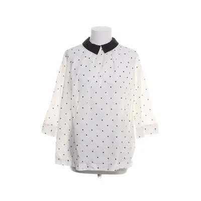 Blouse (White, Black) from Hannes Roether Cotton